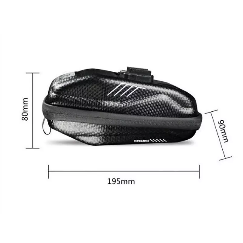 WILDMAN E7S XS Satteltasche unter dem Sattel 1,2 L Schwarz
