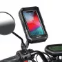 WILDMAN FK3 Fahrrad-Rahmentasche mit Handyhalter, Schwarz