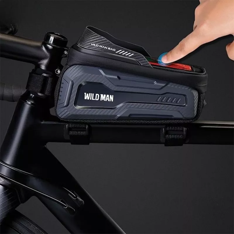 WILDMAN M20 Fahrrad-Rahmentasche Schwarz