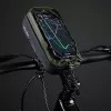 WILDMAN Fahrrad-Rahmentasche GX330 mit Handyhalterung, Grün