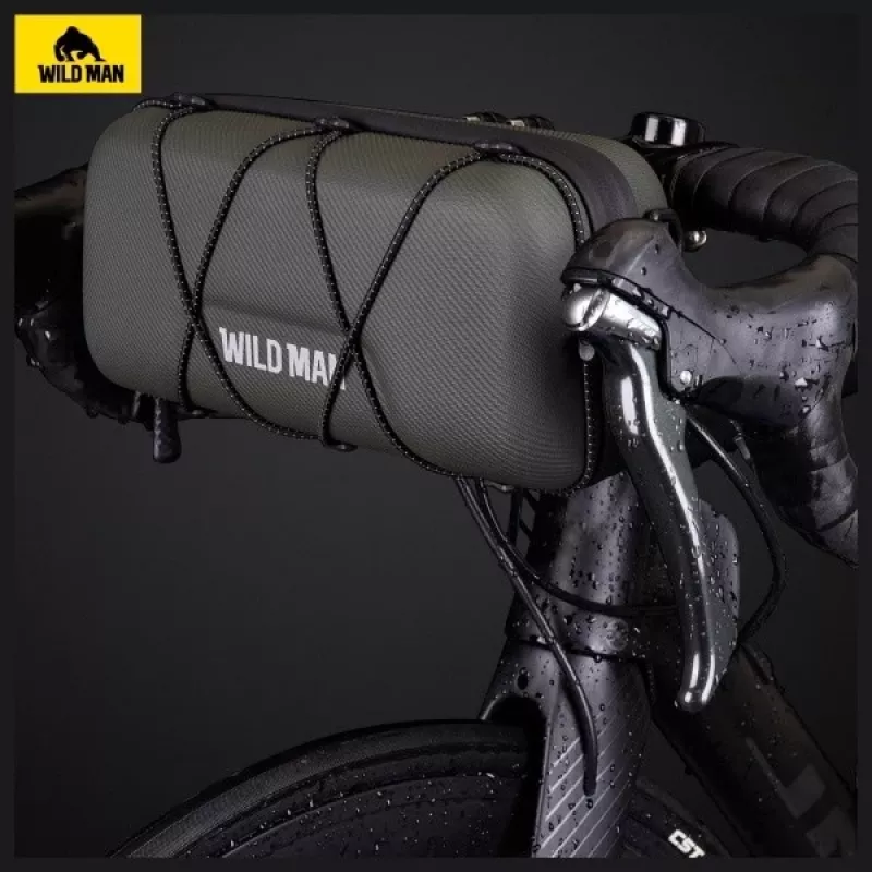 WILDMAN GD8 Fahrradlenkertasche Grün