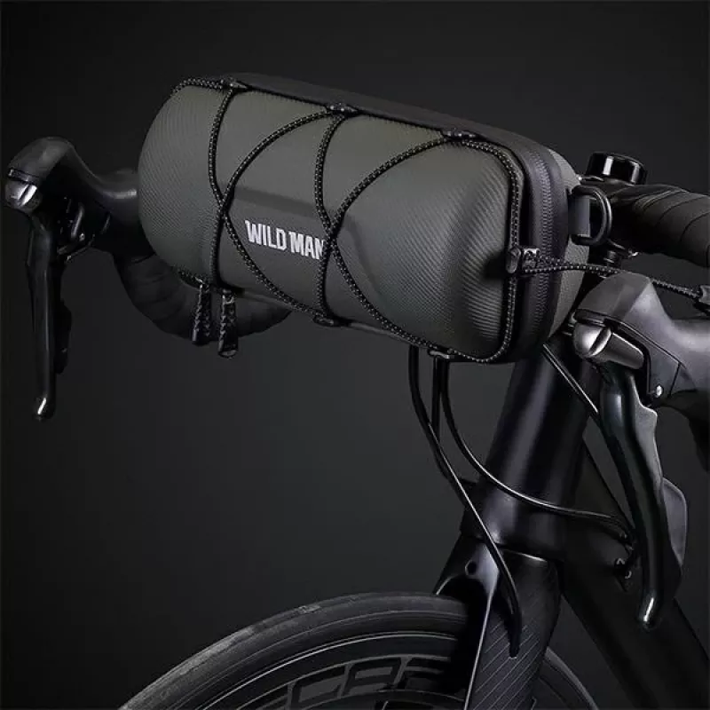 WILDMAN GD7X Fahrradlenkertasche / Handyhalter Schwarz