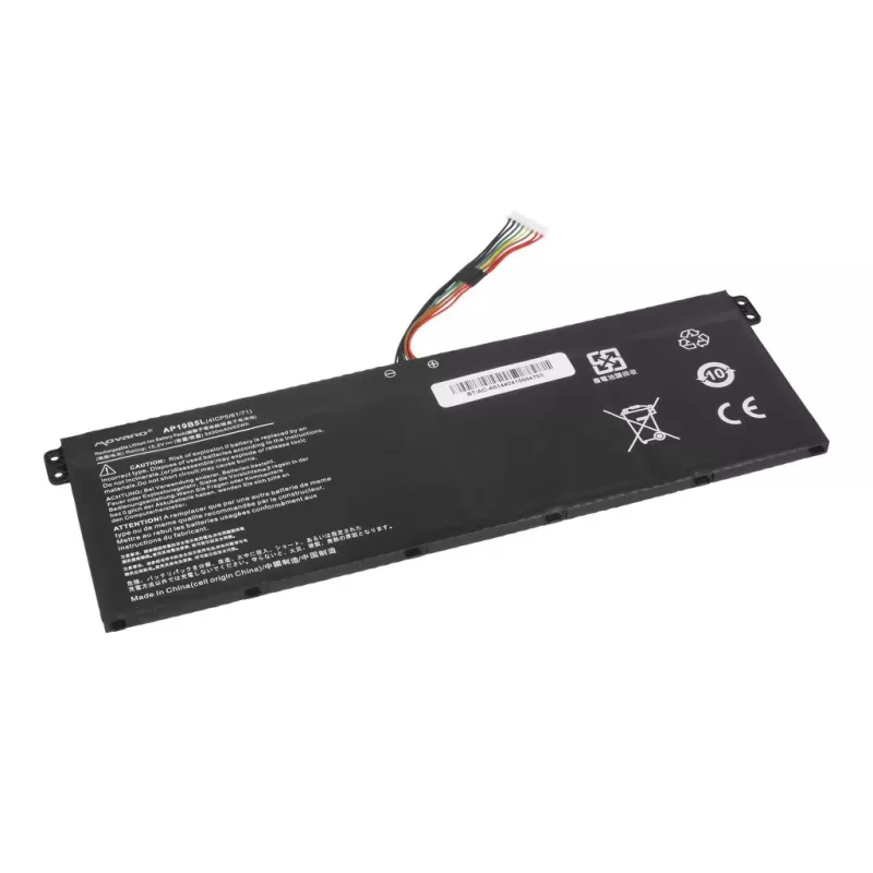 MOVANO Akku AP19B5L für Acer Aspire 5 A515-43 Swift 3 SF314-42 Vero AV15-51 - 3400 mAh (52 Wh)
