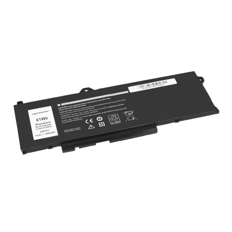MOVANO Akku GRT01 für Dell Latitude 5421 5521 5531 Precision 3470 3561 3571 3581 - 3950 mAh (61 Wh)