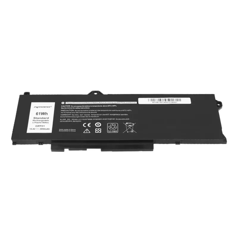 MOVANO Akku GRT01 für Dell Latitude 5421 5521 5531 Precision 3470 3561 3571 3581 - 3950 mAh (61 Wh)
