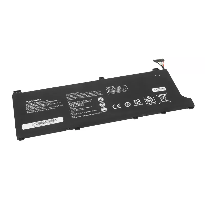 MOVANO Akku HB4692Z9ECW-41 für Huawei Honor Magicbook 14 MateBook D14 NBB-WAH9Q - 3665 mAh (56 Wh)