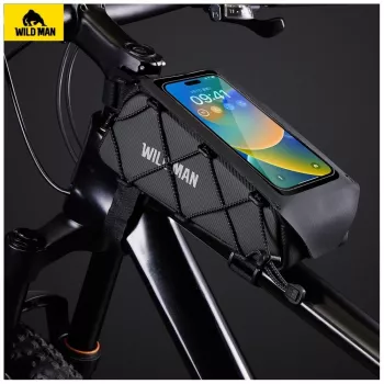 WILDMAN GX100 Fahrradrahmentasche - Schwarz