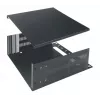 Vaddio Middle Atlantic 4U Wandmontage-Rackgehäuse - Schwarz - 19 inch