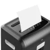Deli E14400 Cross-Cut Papier-Schredder, 12 Blatt, 23L, Schwarz