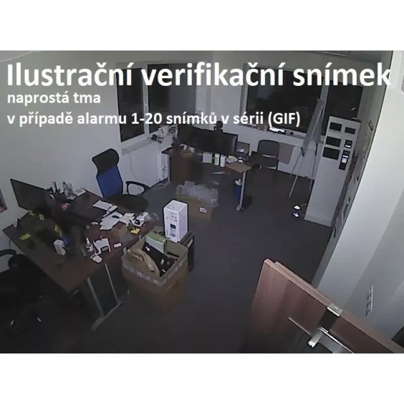 Hikvision DS-PDPC12PF-EG2-WE Black AX PRO PIR-Kameradetektor mit weißem Licht