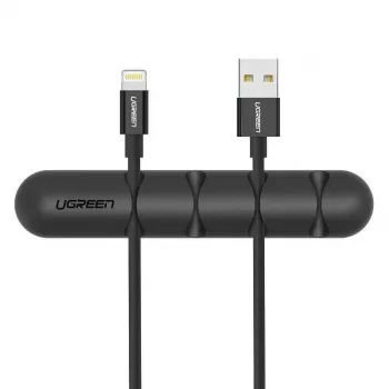 UGREEN 4-Slot Cable Management Clip (2er-Pack) - Schwarz