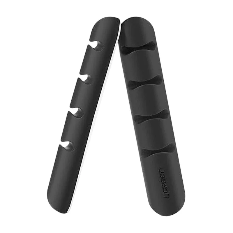 UGREEN 4-Slot Cable Management Clip (2er-Pack) - Schwarz
