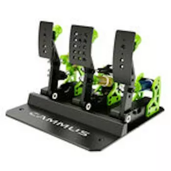 CAMMUS LC200 2-Pedal-Set mit 200kg Load-Cell-Bremse und Hall-Effekt-Gaspedal