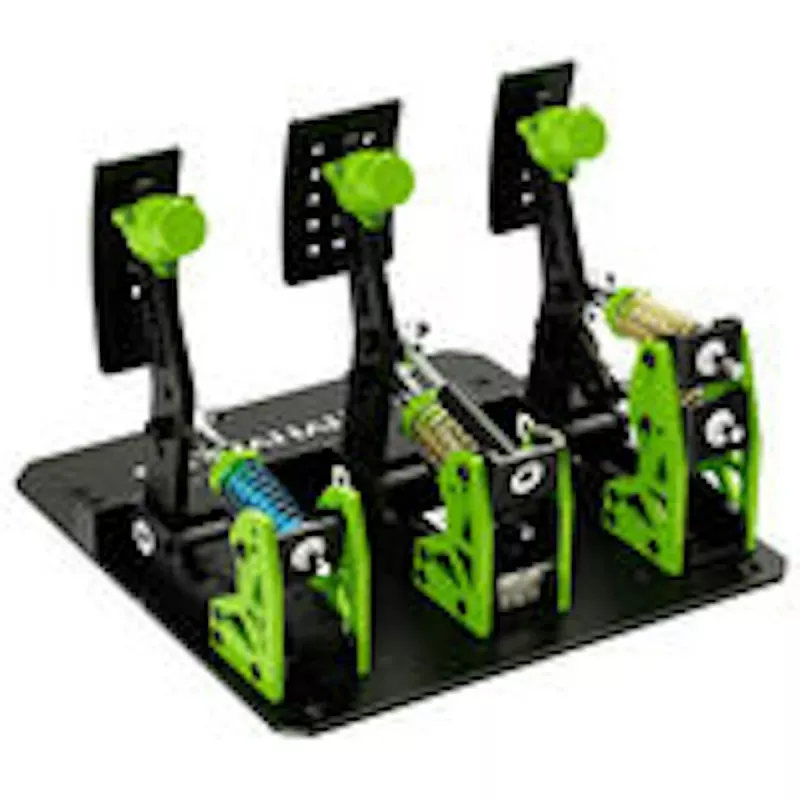 CAMMUS LC200 2-Pedal-Set mit 200kg Load-Cell-Bremse und Hall-Effekt-Gaspedal