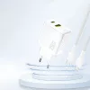 Dudao A26TEU GaN 25W USB-C USB-A Wandladegerät Weiß