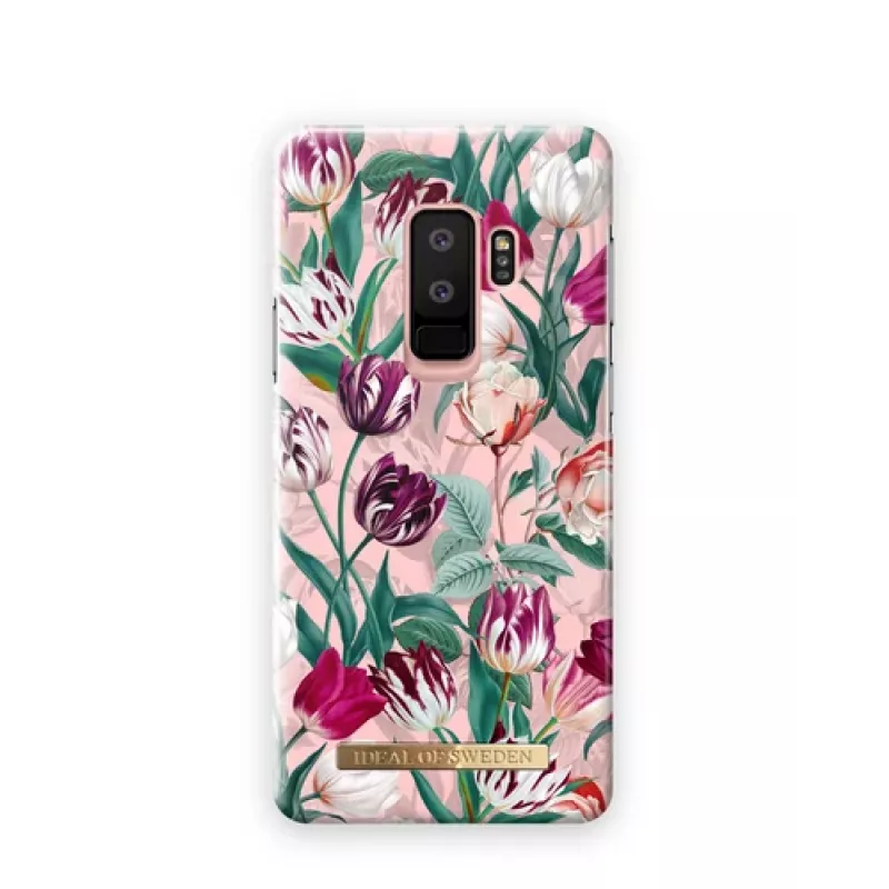 iDeal Of Sweden PRINTED Back Cover für Samsung Galaxy S9+, 15,8 cm (6,2 inch), Pink Blossom, Mehrfarbig (Pink, Violett, Weiß)