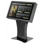 Peerless Landscape Kiosk KILH550-EUK - Bodenständer - für LCD-Display - abschließbar - Hochglanz Schwarz - Bildschirmgröße: 127 cm (50 Zoll)