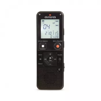 AIWA DVR-A600 Digitaler Sprachrekorder 8GB Schwarz