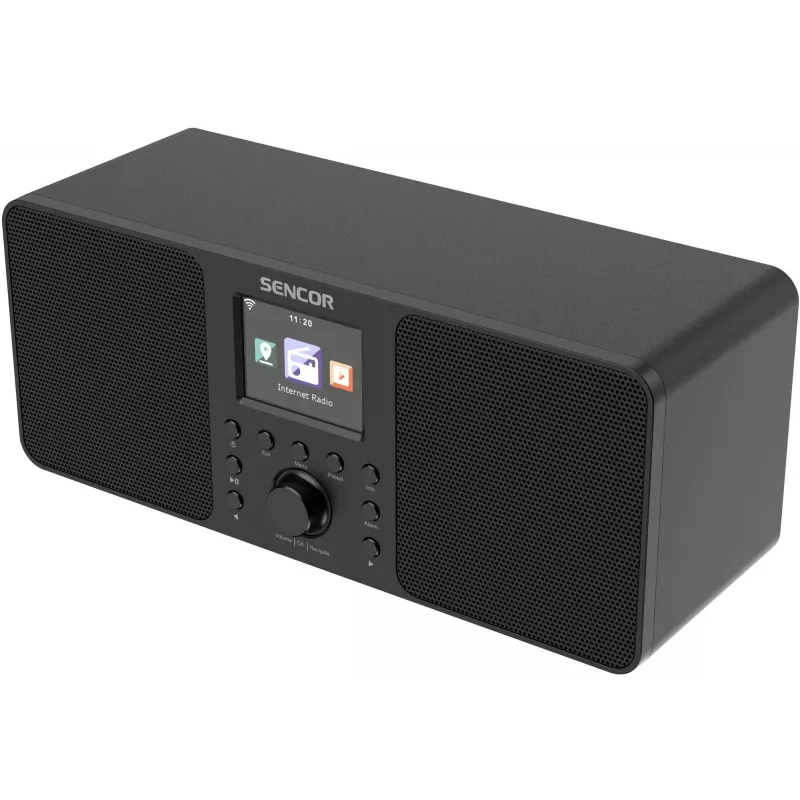 SENCOR SIR 6100WDB Internetradio mit DAB+, FM, Wi-Fi, Bluetooth, USB, 2x10W, Weiß