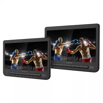 SENCOR SPV 7105 DUAL DVD 2x10 Zoll LCD Kopfstützenmonitor fürs Auto