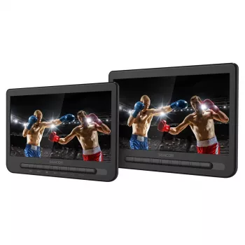 SENCOR SPV 7105 DUAL DVD 2x10 Zoll LCD Kopfstützenmonitor fürs Auto