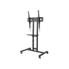 One for All Proline 90 mobiler TV-Ständer BM4673 für 32-75 Zoll Bildschirme, VESA bis 600x600, 50 kg