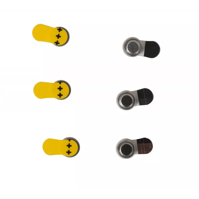 EnerGenie ZA10 Hörgerätebatterie 6er-Pack (Größe 10, Zink-Luft, 1,45 V)