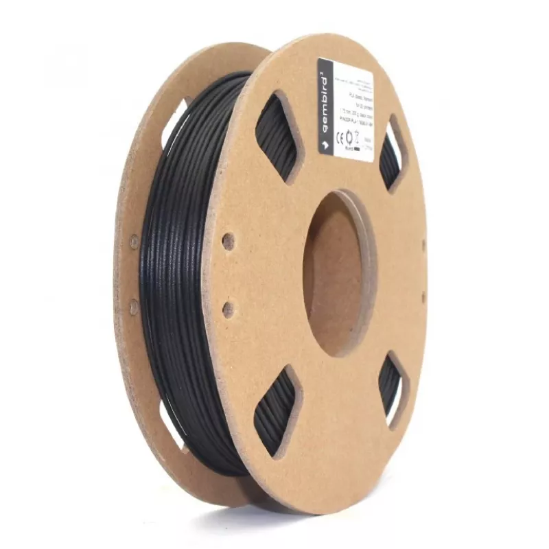 Gembird PLA Filament 1,75 mm Schwarz 200 g