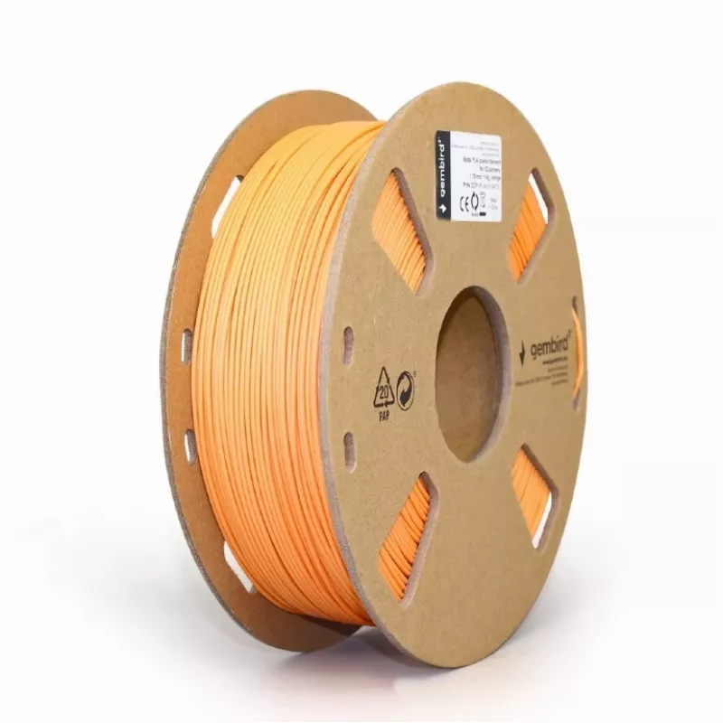 GEMBIRD PLA Filament Matt Orange 1,75mm 1kg