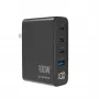 GEMBIRD GaN Fast Charger 4x USB 100W Black