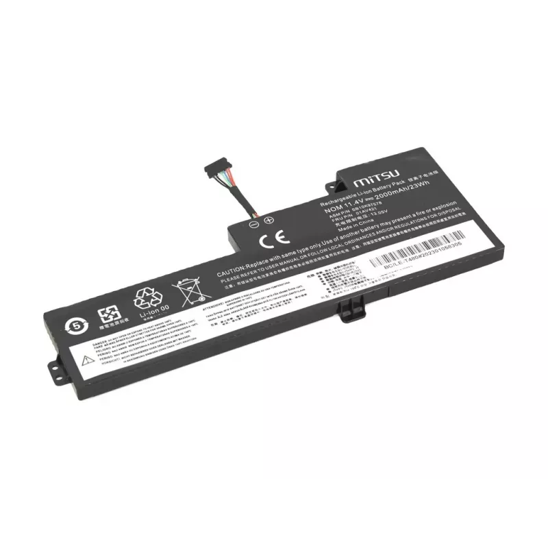 MITSU Akku für Lenovo T470 T480 A475 A485 01AVA19