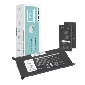 MITSU Akku WDX0R P75F P62F P66F T2JX4 WDXOR für Dell - 3400 mAh (39 Wh)