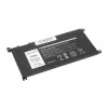 MITSU Akku WDX0R P75F P62F P66F T2JX4 WDXOR für Dell - 3400 mAh (39 Wh)
