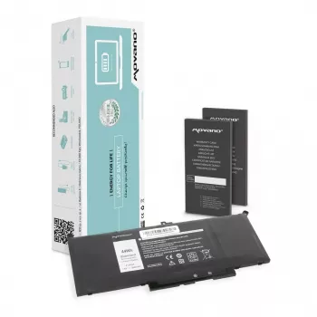 MITSU Akku MYJ96 für Dell Latitude 7290 7390 7490 - 5800 mAh (44 Wh)