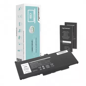 MITSU Akku MXV9V für Dell Latitude 5300 5310 7300 7400 - 7200 mAh (55 Wh)