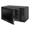 AMICA Mikrowelle AMGF17M2B mit Grill, 17L, 700W, Schwarz