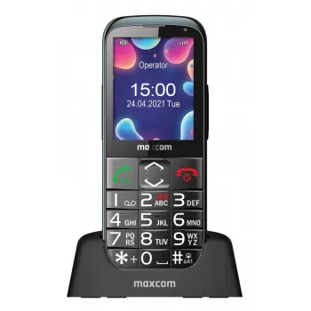 MAXCOM MM724L Comfort 4G Mobiltelefon, Schwarz