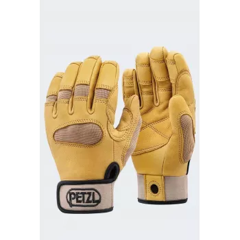 Petzl Cordex Plus Sicherheitshandschuhe, Größe L - Schwarz, Sicherungs- und Abseilhandschuhe