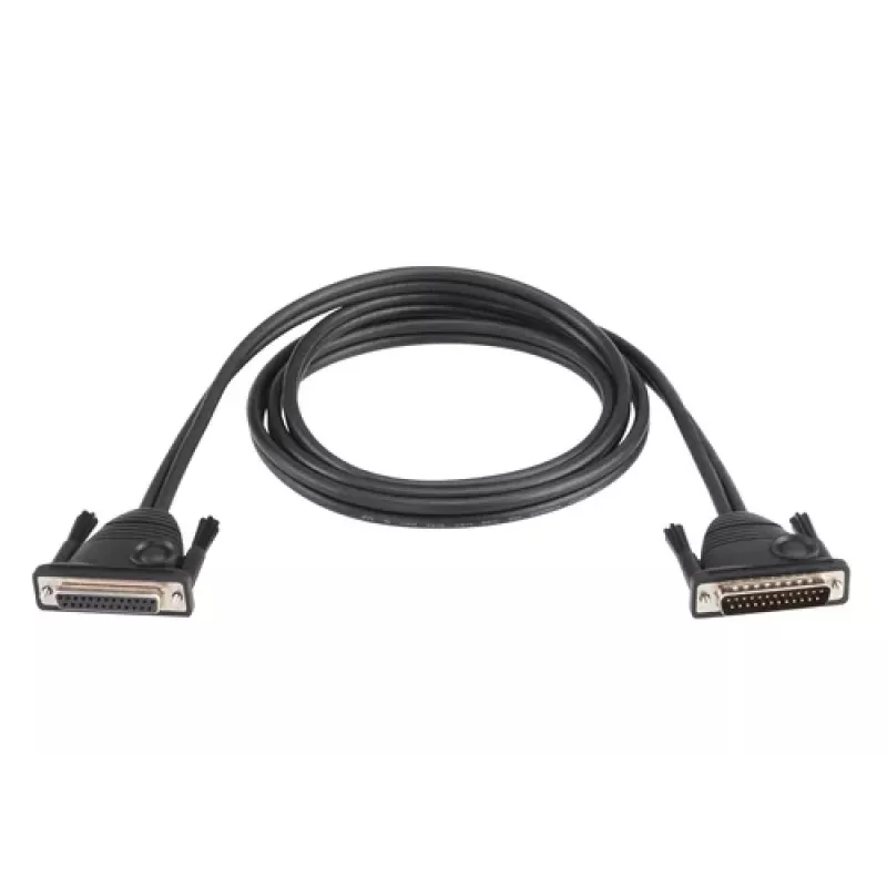 ATEN 2L-2715 KVM Stacking-Kabel - DB-25 Stecker auf DB-25 Buchse, 0,6 m (2 ft), Schwarz