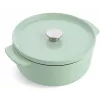 KitchenAid Bräter aus emailliertem Gusseisen 26 cm, Pistazie
