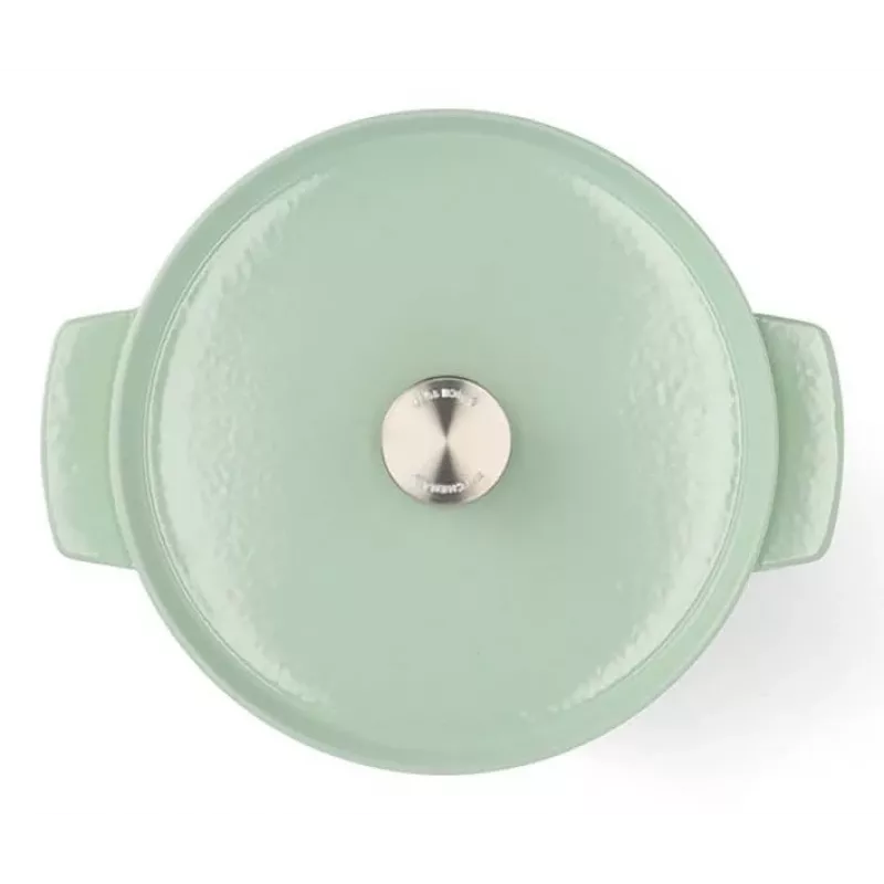 KitchenAid Bräter aus emailliertem Gusseisen 26 cm, Pistazie