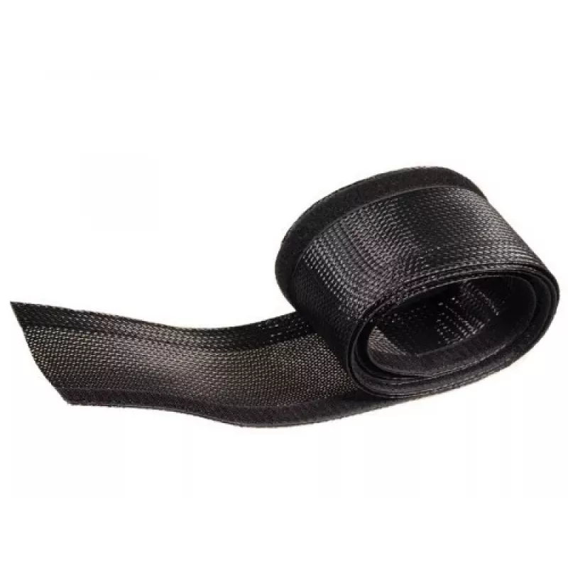 MACLEAN Cable Wire Organiser 1,8 m 85 mm MCTV-675 Schwarz