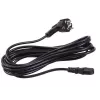 MACLEAN Netzkabel 3-polig 5M mit EU-Stecker MCTV-801