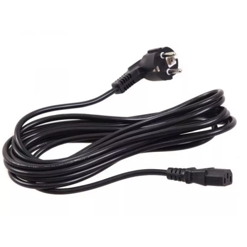 MACLEAN Netzkabel 3-polig 5M mit EU-Stecker MCTV-801