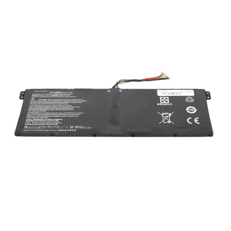 MITSU Akku AC14B3K AC14B7K AC14B8K für Acer E3-111 - 3600 mAh (55 Wh)