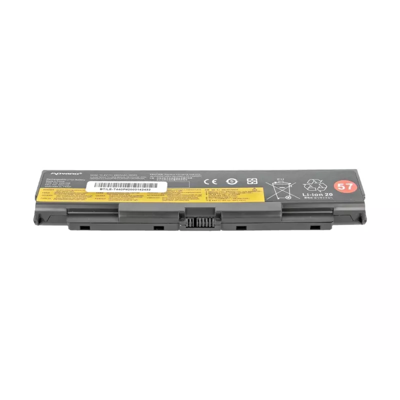 MOVANO Akku 45N1153 für Lenovo ThinkPad W540 L540 T440P - 4400 mAh (48 Wh)