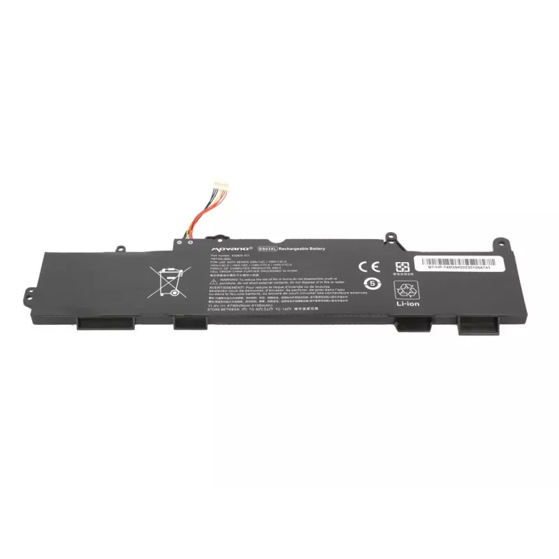MOVANO Akku SS03XL für HP EliteBook 735 745 840 G5 G6 - 4100 mAh (47 Wh)
