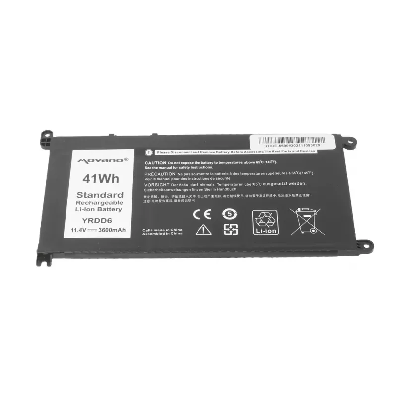 MITSU Akku YRDD6 für Dell Inspiron 14 5481 5590 - 3600 mAh (41 Wh)