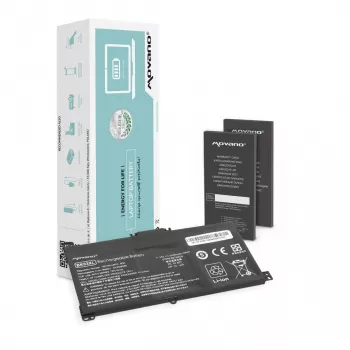 MOVANO Akku BK03XL für HP Pavilion x360 14-BA - 3400 mAh (39 Wh)
