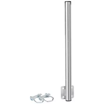 ROBSON C-1000 Balkon-Antennenhalterung für Satellitenschüsseln und DVB-T-Antennen, feuerverzinkter Stahl, 38 mm Mast, 250 mm Arm